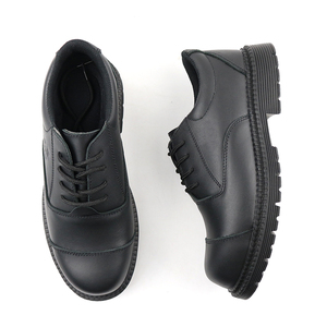 Chaussures Oxford en cuir véritable personnalisées <span class=keywords><strong>pour</strong></span> le travail, le bureau et les serveurs d'hôtel, chaussures <span class=keywords><strong>de</strong></span> sécurité à embout en acier <span class=keywords><strong>pour</strong></span> hommes d'affaires - Product Image 3