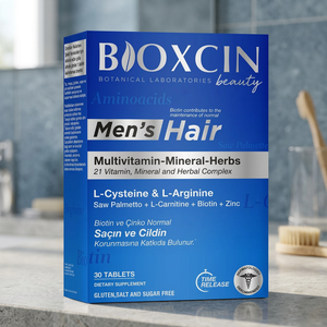 Bioxcin ผมผู้ชาย30เม็ดเคราตินไบโอตินสังกะสี - Product Image 2