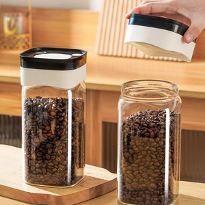 Vacare High-Borosilicate Glass Jars Vacuum <b>Lid</b> Thermal Resistant Eco-Friendly Leak-Proof Freezer Safe <b>Food</b> Storage <b>Containers</b> - Product Image 5