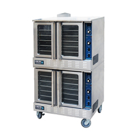 Four à convection commercial en acier inoxydable, four à convection électrique pour restaurant, hôtel, pâtisserie