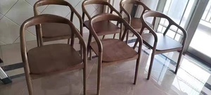 Modern Walnut Color Wooden <strong>Chair</strong> Wholesale Solid Wood <strong>Chairs</strong> <strong>for</strong> Hotel Use Accent Furniture <strong>Antique</strong> Dinning Room <strong>Chairs</strong> - Product Image 4