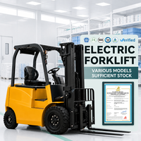 Chariot élévateur électrique XTMG à acheter absolument, 1T, 2T, 2,5T, 3T, hauteur de levage 3m-6m, certification CE ISO, batterie lithium haute performance