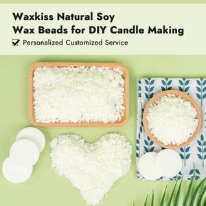 Cire de soja biologique en vrac 10 kg Prix ​​bas Granulés de cire parfumée pour la décoration de la maison Fabrication de bougies en moule - Product Image 5