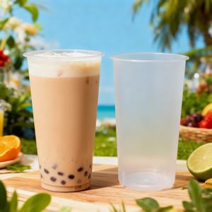 Vasos de Plástico PP Transparente al por Mayor, Libres de BPA, Vasos para Estadios con Logotipo Personalizado, Vasos Esmerilados de 8oz, 10oz y 20oz para Bodas - Product Image 6