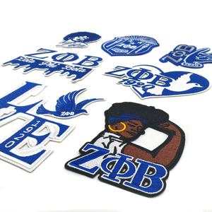 شارات مطرزة للجمعيات الجامعية قابلة للكي على الملابس من قماش التويل واللباد ZPB - Product Image 3