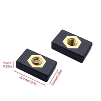 Rails et guides coulissants en cuivre recouvert d'acier Yak Outdoors pour kayaks, bateaux, canoës, modèle YKZ-17