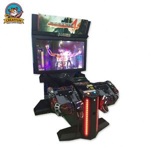 Machine de tir à monnayeur pour jeux d'arcade, Aliens 2 joueurs, jeux de combat à pistolets à air comprimé, Creatfun 110V/220V - Product Image 3