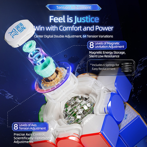 <span class=keywords><strong>Moyu</strong></span> Super <span class=keywords><strong>Weilong</strong></span> 3x3 V2 Cubo de velocidad mágico magnético profesional Super <span class=keywords><strong>Weilong</strong></span> V2 20M UV Magic Puzzle Juguetes - Product Image 4