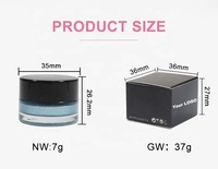 OCHAIN Faible QUANTITÉ MINIMALE DE COMMANDE Personnalisé Liquide Crème Contour Des Yeux Eye Shimmer Ombre Base Privé Étiquette Amorce Gel Glitter Pigment Gelée Fard À Paupières