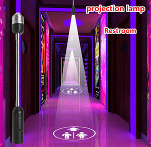 Tidak Ada MOQ Iklan Dalam Ruangan Toko Kopi Bar Room Escape Direction HD Static <span class=keywords><strong>Gobo</strong></span> LED <span class=keywords><strong>Gobo</strong></span> Logo Proyektor Cahaya - Product Image 4