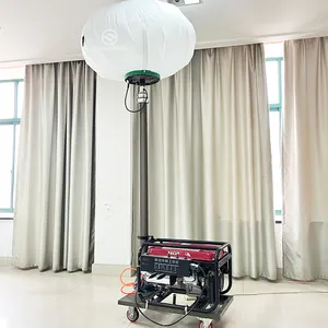 Torre de luz de iluminação esférica LED para balão de elevação com controle remoto pneumático de 1000 W de venda quente