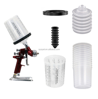Gobelet de mélange de peinture jetable professionnel DIY 400ML 125mic/190mic pour pistolet de pulvérisation HVLP