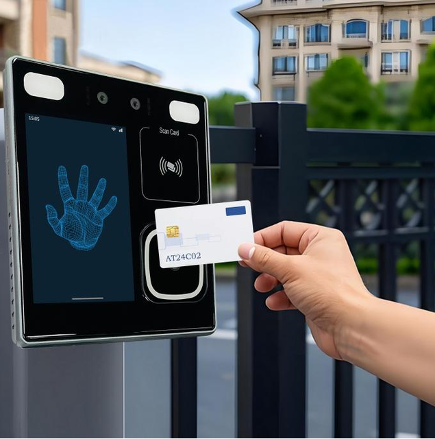 5-inch Palm-vein/QR Code/IC/ID Card Recognition Biometric Access Control Terminal | High Speed Recognition Security Device