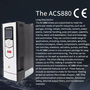 Variateur de fréquence triphasé haute technologie ABBI 880 VFD 0,75KW-500KW 380V AC à prix réduit - Product Image 5