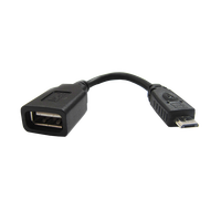 Haute qualité Micro 5P mâle à USB câble de Données Femelle OTG Câble Adaptateur