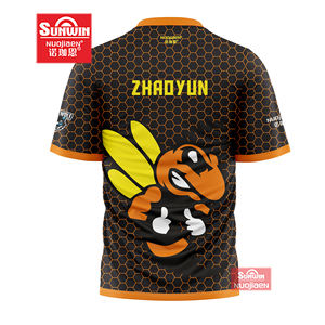 T-shirt con stampa a sublimazione di nuovo design con magliette personalizzate per la squadra - Product Image 4