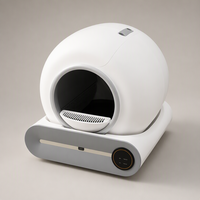 Bac à litière automatique pour chat, système d'air frais intelligent, nettoyage en un clic, électrique, surdimensionné, en plastique ABS, fabriqué en Chine, modèle L-93