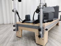 Cama Reformer de Pilates VOG con Cuerpo de Madera de Arce, Diseño Ecológico y Duradero para Uso en Casa y Estudio, y Entrenamiento de Yoga