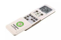 Control Remoto Universal K-1038E para Aire Acondicionado, Pantalla HD, Código Fijo, 4 Botones, Batería AAA, Alcance de 10-15m, Control de Temperatura, Voz, Bluetooth