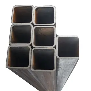 ASTM 50X50 S355 חלול סעיף כיכר פלדה צינורות מרובע מרותך צינור צינורות