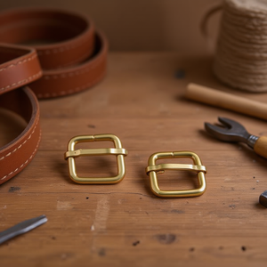 Fibbia Regolabile Ilan 31x23mm in Metallo per Cinture, Set da 2 Pezzi - Product Image 2