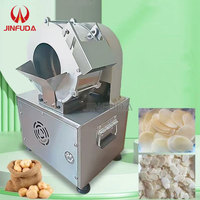 Commerciële Roestvrijstalen Automatische Elektrische Ui Aardappel Citroen Mango Kokosnoot Chips Fruit En Groenten Snijmachine Snijmachine Snijmachine