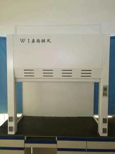 ตู้ดูดควันเคมีแบบตั้งโต๊ะ - ตู้ดูดควันในห้องปฏิบัติการพร้อมระบบระบายอากาศ, ปรับความเร็วลมได้, ตู้ดูดควันแบบมีตู้เก็บของ - Product Image 6