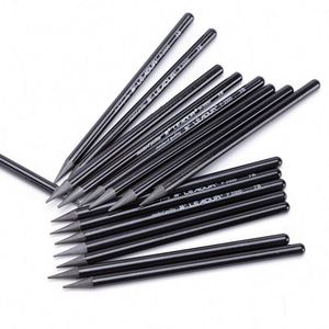Ensemble de crayons en graphite sans bois personnalisés, 6 niveaux (Hb 2B 4B 6B 8B Ee), crayons de dessin au fusain pour esquisse/ombrage, mine noire - Product Image 3