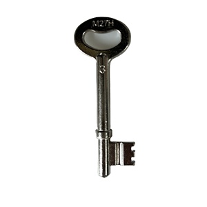Clé vierge M27H en alliage de zinc haute sécurité pour serrures de porte d'entrée et de meuble, idéale pour les serruriers - Product Image 4