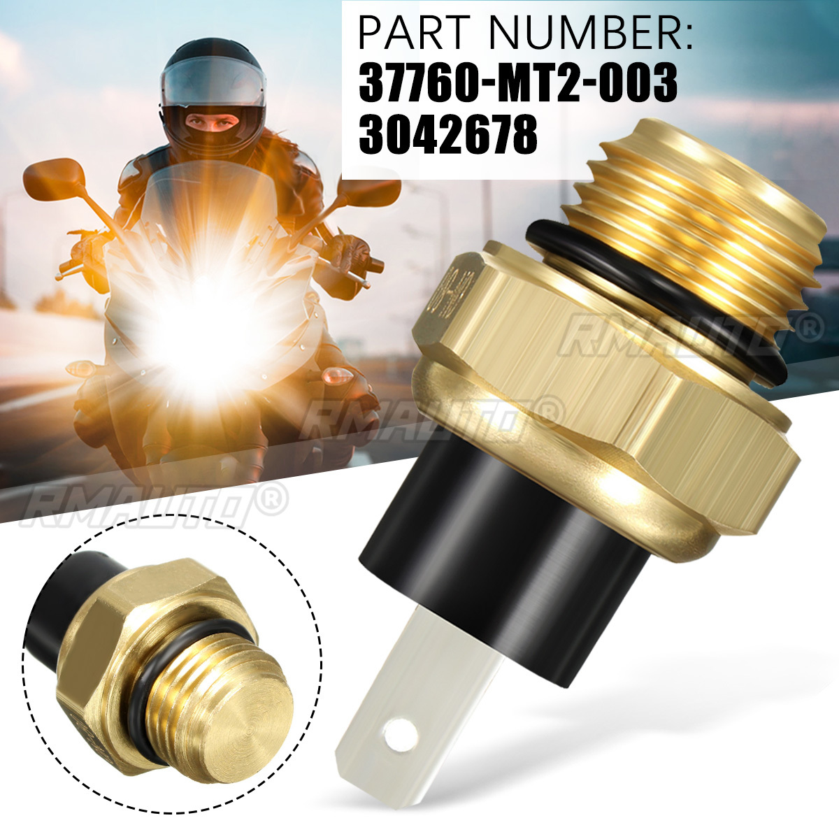 Verified Supplier Temperature Sensor For Radiator Fan Durable