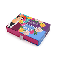 Cartes à Jouer Personnalisées à Finition Lisse pour Événements Promotionnels Familiaux avec Boîte Tiroir – Écologiques, Faible MOQ, Direct Usine