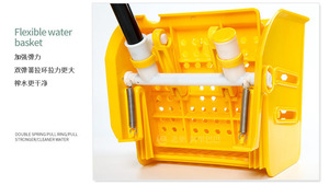 Cubo industrial BEAO UP-060 de 20L con escurridor, cubo de plástico portátil para fregona - Product Image 4