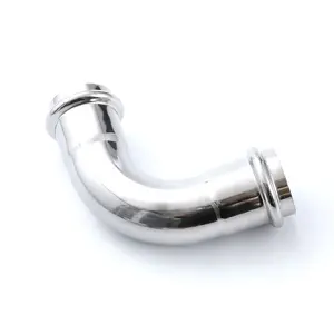 Stainless Steel SS304 90 Degree Elbow for Water Pipes V Press Pipe Fitting