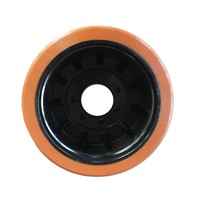 Roue motrice en polyuréthane 0029903814 |   Remplacement pour les chariots à bras télescopiques Linde R14/R16/R20 |   Pneu de traction en PU à haute résistance à l'usure