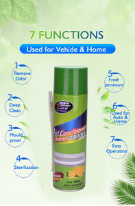 TYRESEALANT 500ml <span class=keywords><strong>Nettoyant</strong></span> pour tubes et éliminateur d'odeurs pour unités de climatisation intérieures ou extérieures avec mousse de pulvérisation chimique industrielle - Product Image 3