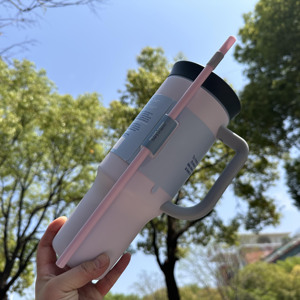 Dd3980 BPA free 40 oz thép không gỉ ba lớp cách nhiệt du lịch Tumbler với tràn chống nắp rơm và thực hiện xử lý - Product Image 2