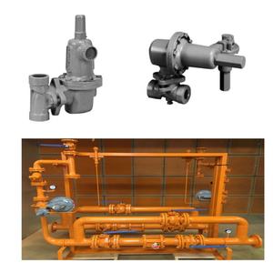 Válvula de Gas Natural Emerson Fisher Serie 627, Reguladores Comerciales/Industriales, Manómetro - Product Image 3