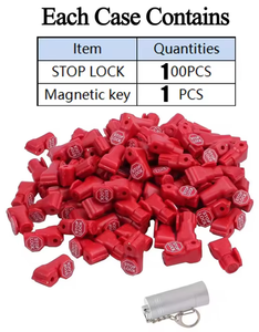 High Quality Gancho Serradura Depanel <b>Display</b> Peg <b>Hook</b> Stop Lock for Safety <b>Hooks</b> with a key - Product Image 3