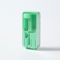 Accessoires de tabac DIY de qualité supérieure, personnalisés, de qualité alimentaire, avec capsule filtrante à billes pulvérisables, boîte à poussoir portable