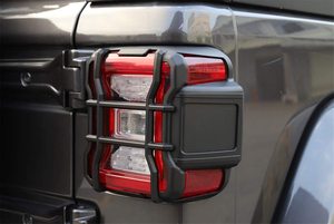 Protectores de aluminio para luces traseras de <span class=keywords><strong>Jeep</strong></span> Wrangler JL JLU Rubicon Sport <span class=keywords><strong>Sahara</strong></span> 2018 <span class=keywords><strong>2019</strong></span> 2020 2021, 2 unidades - Product Image 5