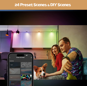 Tuya Wifi điều khiển Dimmable RGBW bóng đèn thông minh GU10 LED trần đèn tại chỗ LED Đèn Downlight theo dõi ánh sáng - Product Image 6