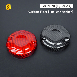 Cubierta de tanque de gasolina de <span class=keywords><strong>aceite</strong></span> de fibra de carbono seco de carbono Shasha, accesorios exteriores de coche, embellecedor para MINI F Series F55 F56 Cabrio F57 - Product Image 3