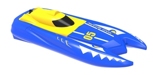 HOSHI N511 RC Boat <span class=keywords><strong>Mad</strong></span> Shark 1:47 Skytech Mini Boat 2,4G Control remoto Barco de alta velocidad Juguetes para niños Regalo - Product Image 2