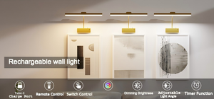 Painting <strong>Light</strong> Rechargeable Picture <strong>Light</strong> with Remote Mirror <strong>Light</strong> Wall <strong>Sconce</strong> for Wall Pictures Gallery Artwork Painting - Product Image 2