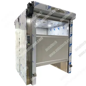Custom air purifier air shower with automatic fast rolling door