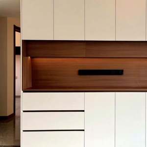 The Dining Room Displays the Wine <b>Cabinet</b> Against the Wall in One Living Room Customized <b>Cabinet</b> - Product Image 1