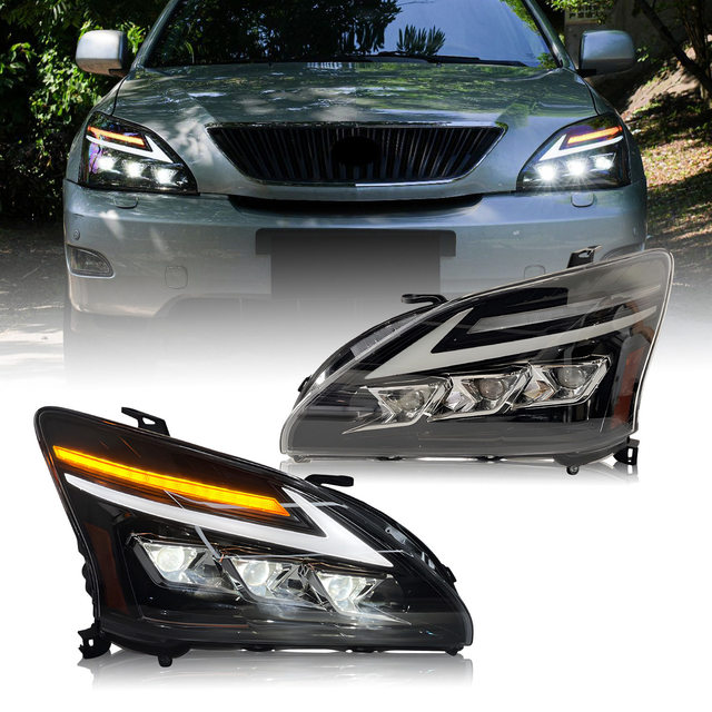 Modified LED Headlight for 2003-2008 Lexus RX 330 350 Accessories 350 450h Headlight Assembly Upgrade LED Headlight