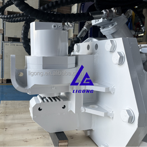 Martelo Vibratório Horizontal de Alta Frequência com Rotador Hidráulico para Cravação de Estacas H-Beam - Product Image 4