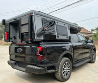 Camper amovible à parois souples pour benne de camion |   Camper coulissant pour véhicules pick-up 4x4
