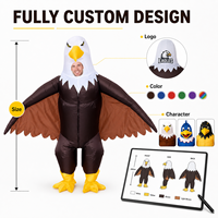 Modèles de mascotte gonflables personnalisés - Ensemble de mascotte gonflable en forme d'aigle, animal de dessin animé, adapté aux défilés d'événements, à la promotion de la marque, au cosplay